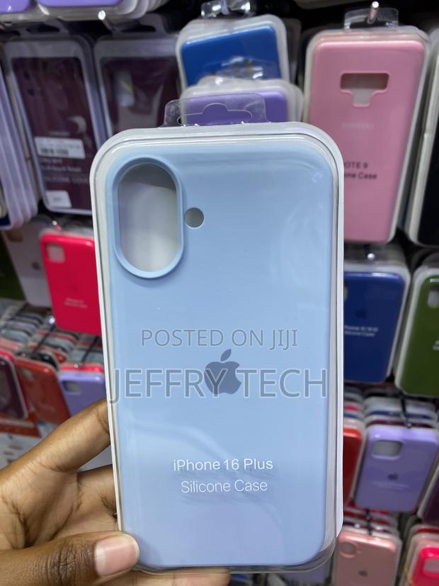 Firenova Designed for iPhone 16 Plus Case Silicone-Sky Blue - main view