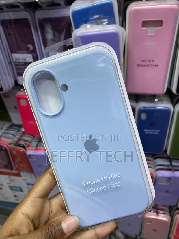 Firenova Designed for iPhone 16 Plus Case Silicone-Sky Blue - thumbnail 2