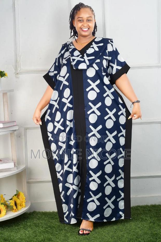 Unique Design Dera With Scarf/Maxi Dress/Kaftan
