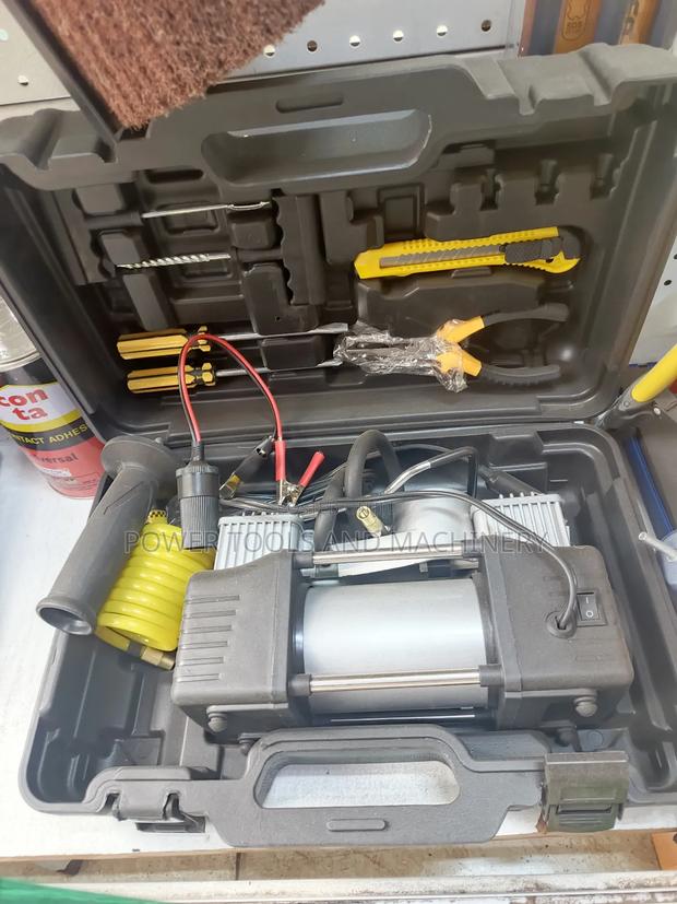 Portable 2 Cylinder Air Compressor - main view