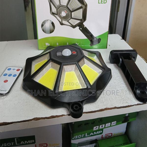 168 Leds 8 Light Solar Powered Outdoor Light Motion Sensor - main view