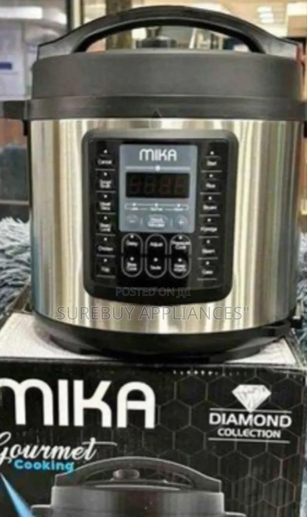 6 Litres Mika Smart Pressure Cooker
Best Quality
