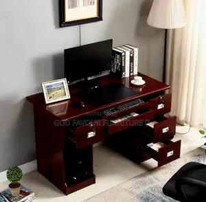 1.2m Executive Office Desk/Table With Drawers Dq5tf