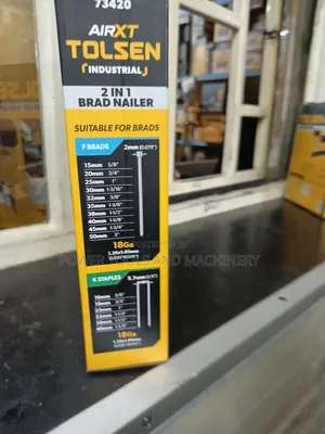 Tolsen 2 in 1 Brad Nailer Gun and Sample Gun