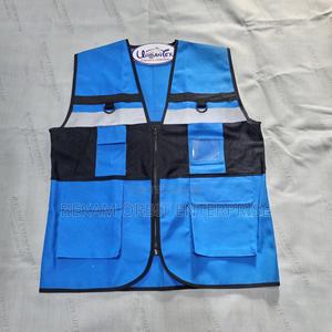 Customized Multicolor Safety Vests - main view