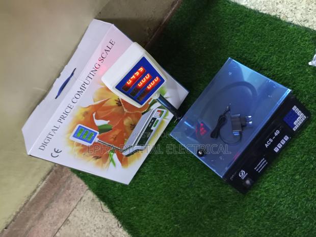 Digital Weighing Scale - main view