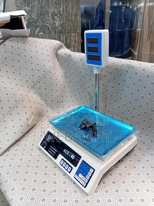 Acs-40 Electronic Price Scale
With Arm - main view