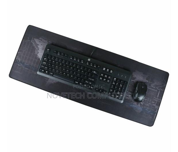 Large Mouse Pad and Keypad 90x40 World Map