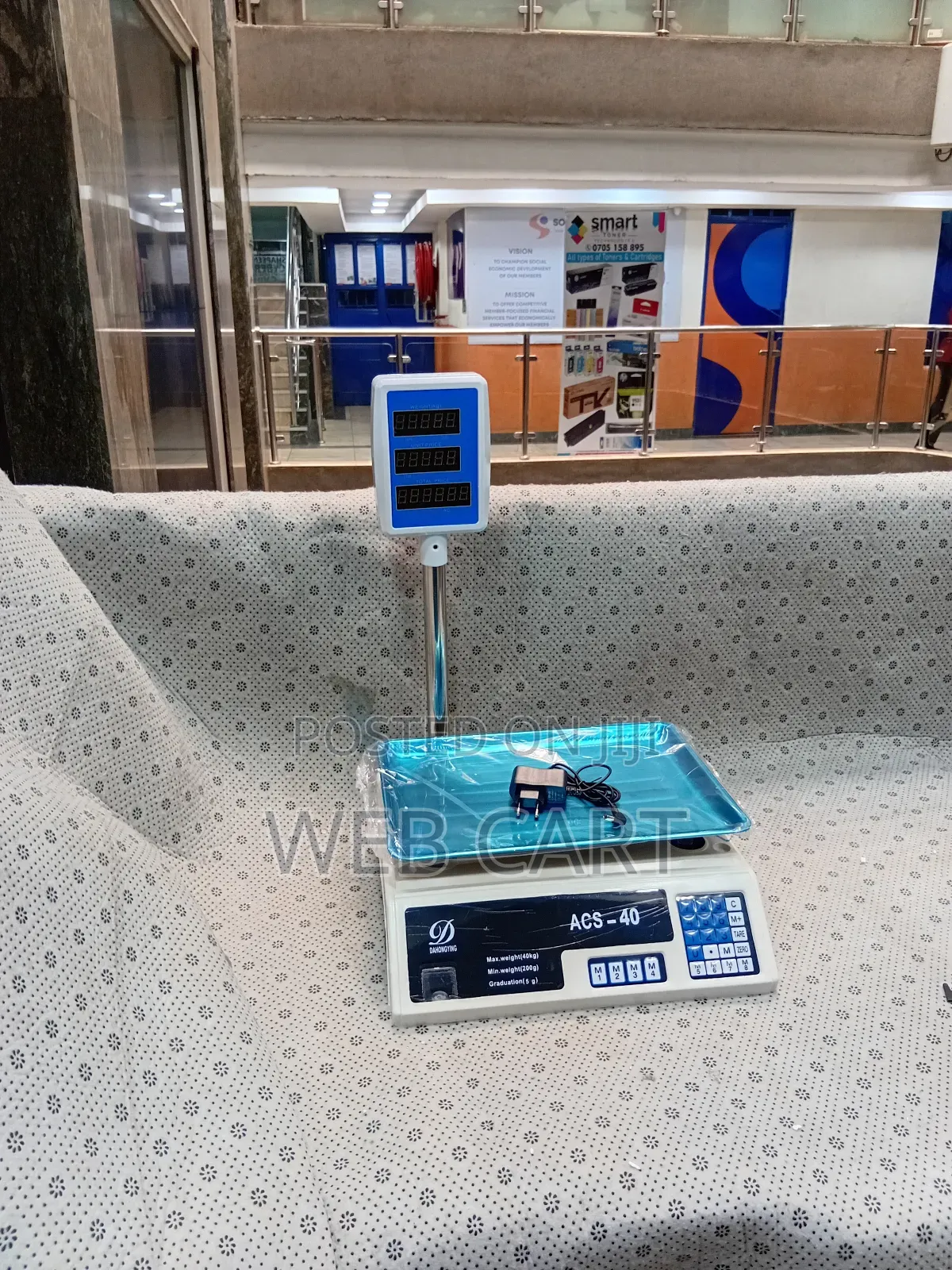 Brand New Acs-40kgs Weighing Scale With Arm