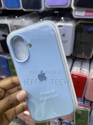 Otofly Compatible With iPhone 16 Silicone Case -Blue