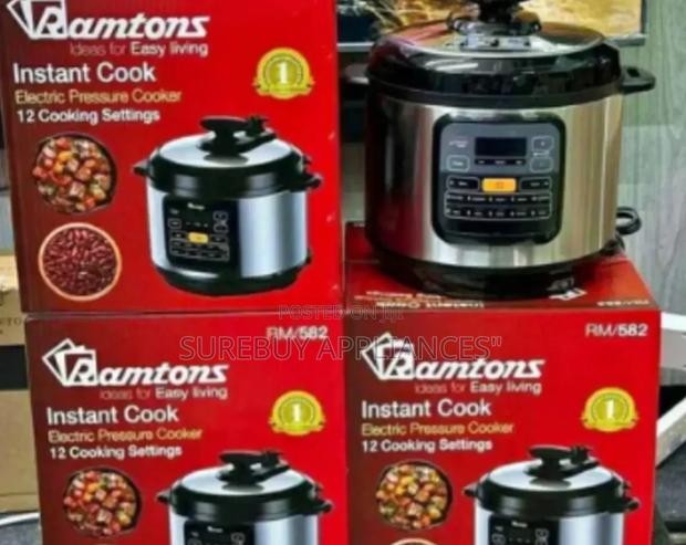 Ramtons Electric Pressure Cooker Rm/582