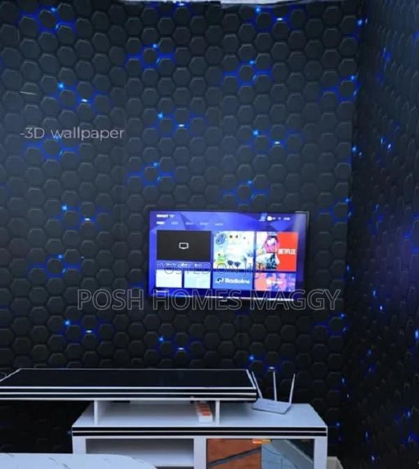 3d Decorative Blue Wallpapers - main view