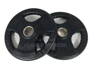 10kg Olympic Weight Plates Rubber Coated Pair