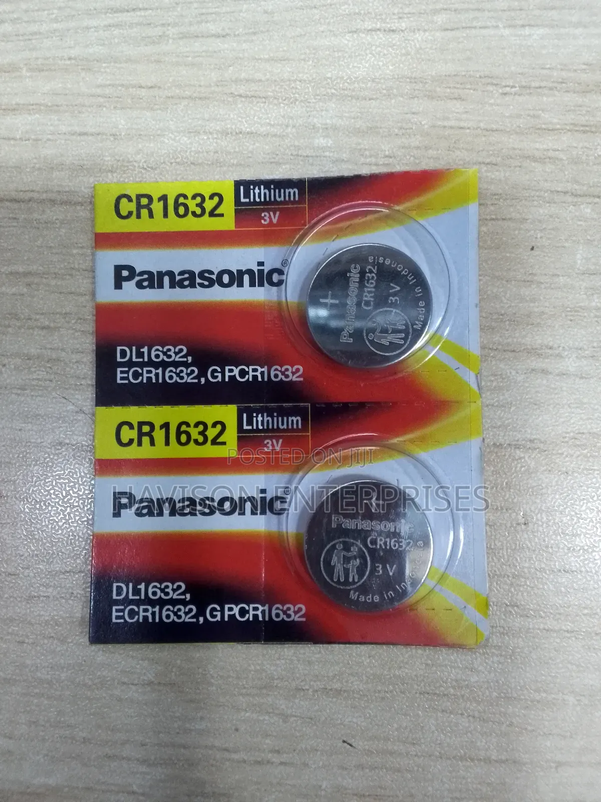 Quality Panasonic Batteries(Cr-1632)