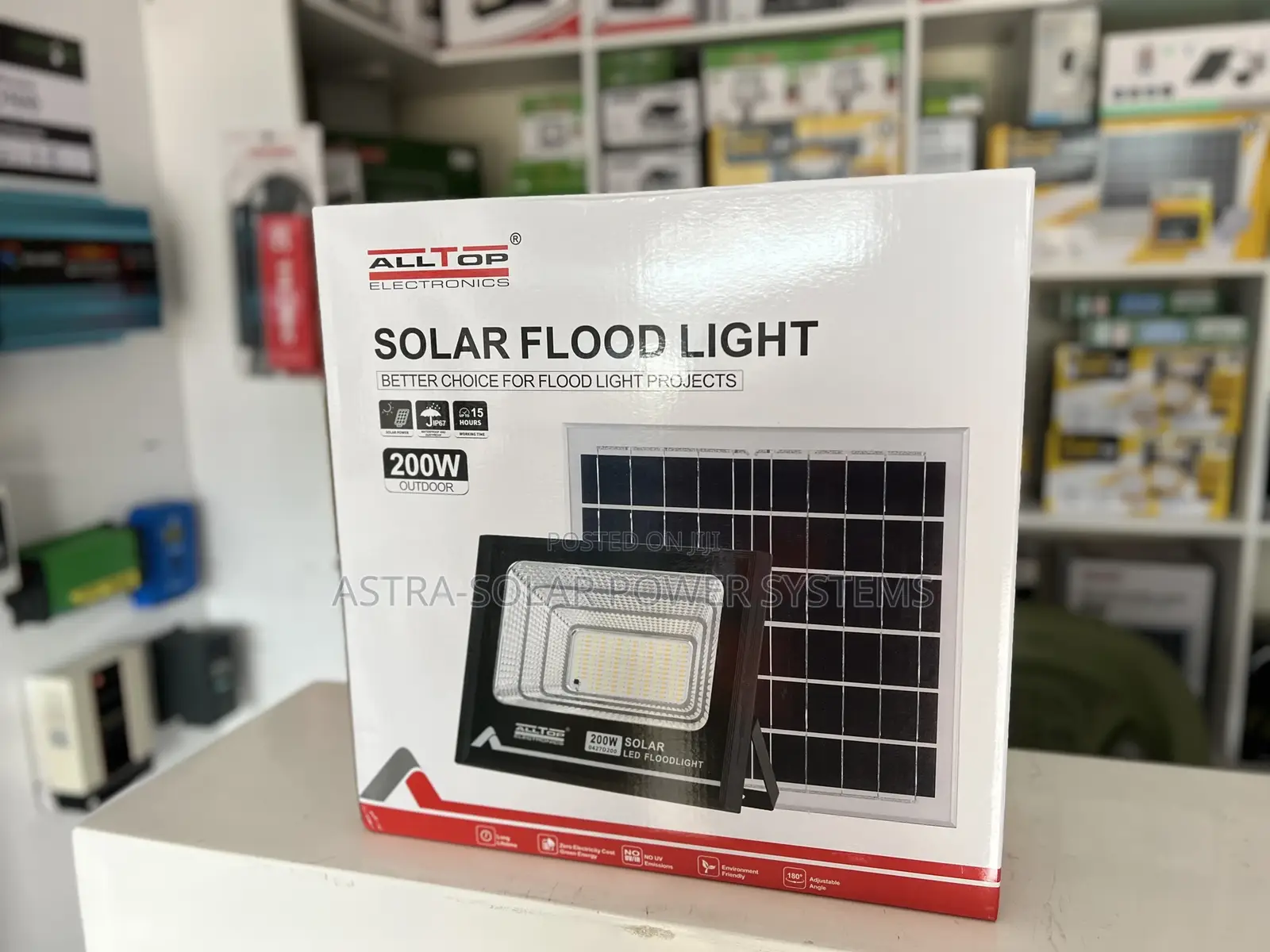Alltop 200w Solar Floodlight