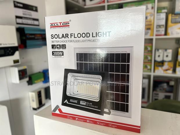 Alltop 300w Solar Floodlight - main view