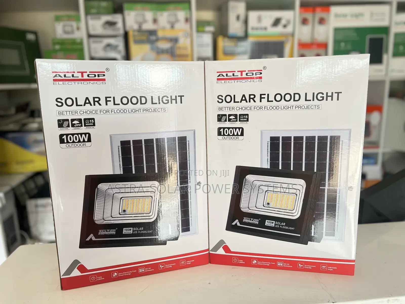 Alltop 100w Solar Floodlight