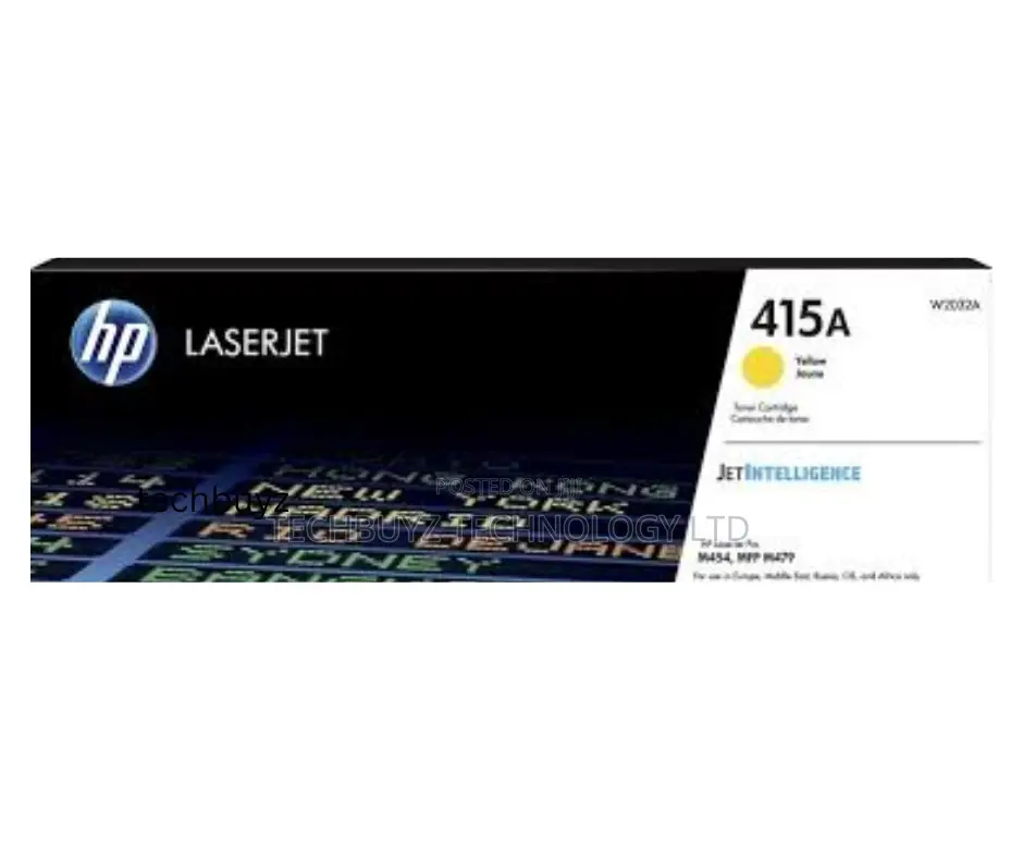 Hp 415a Cyan/Yellow/Magenta Original Laserjet Tonercartridge