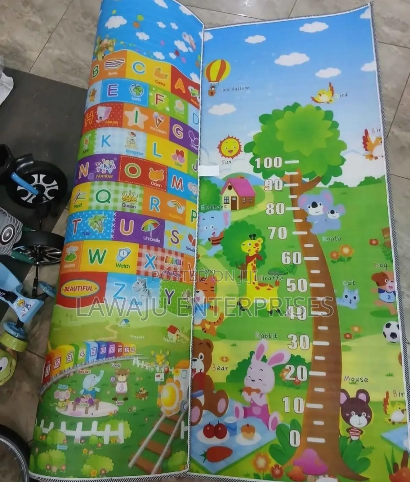 Double Sided Kid's Play Mat