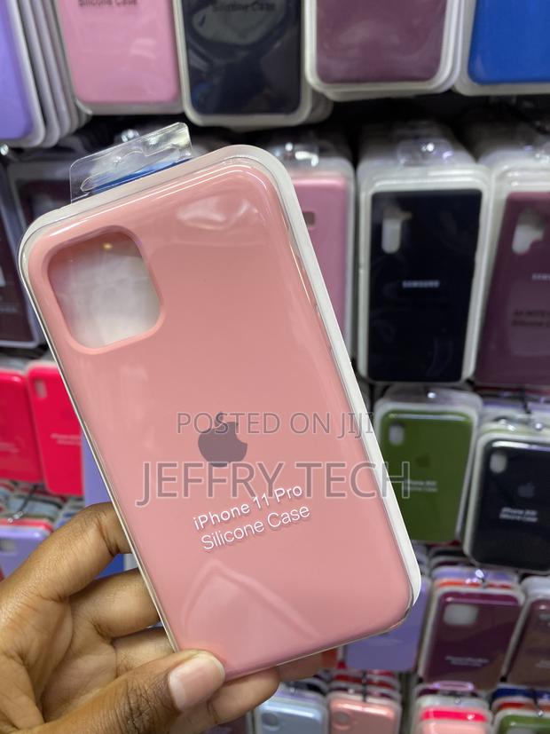 Icesword iPhone 11 Pro Case Thin Liquid Silicone -Pink - main view