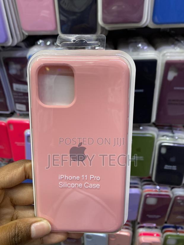 Icesword iPhone 11 Pro Case Thin Liquid Silicone -Pink - thumbnail 2