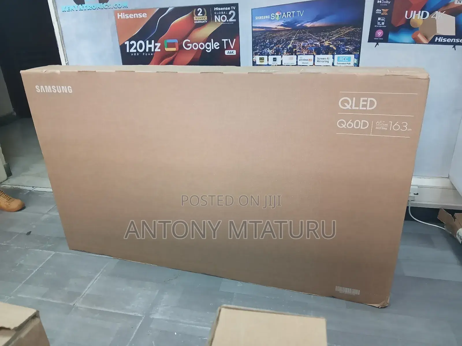 Samsung 65 Inch Qled Qa65q60dau Uhd Smart TV