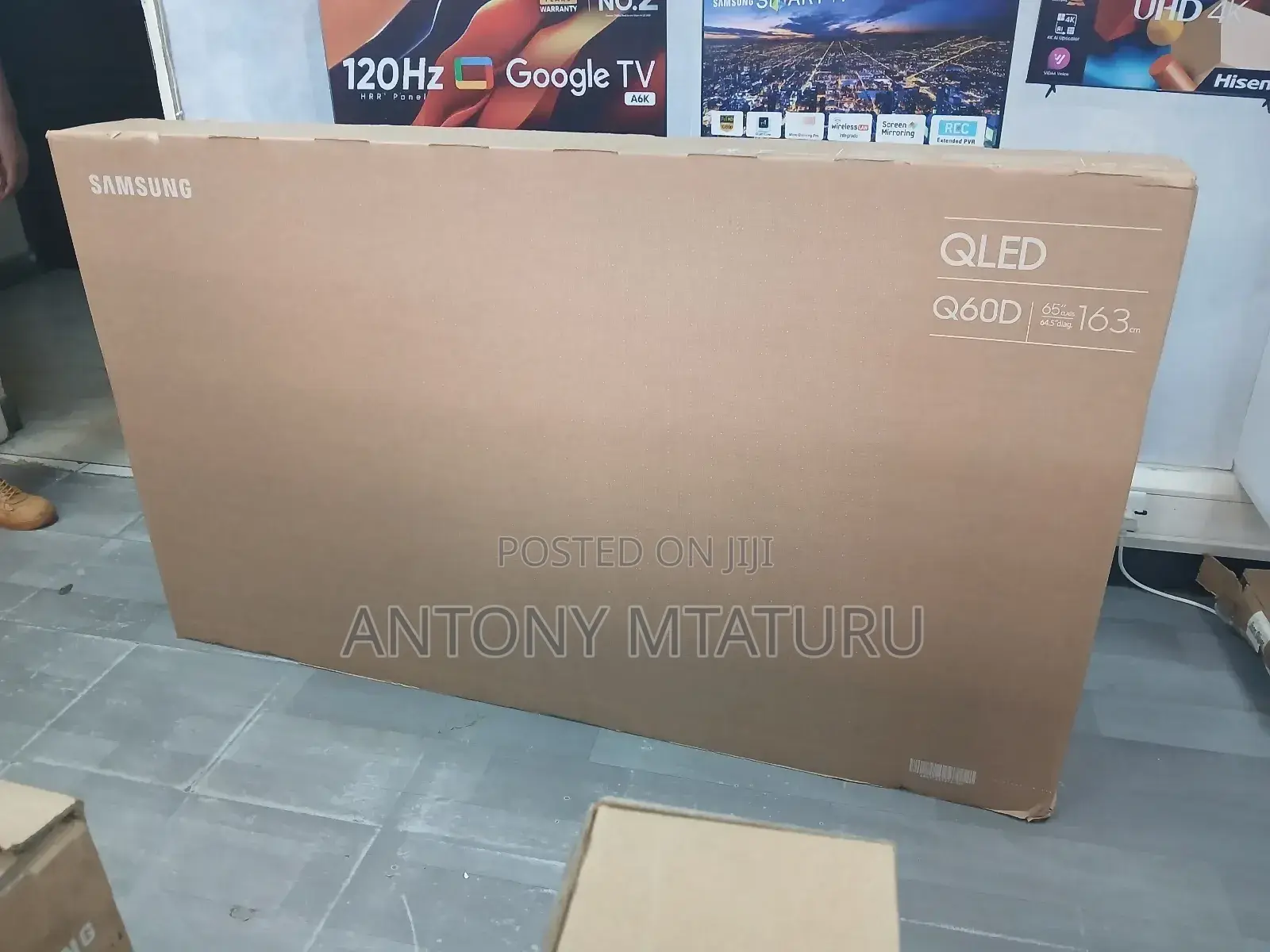 Samsung 65 Inch Qled Qa65q60dau Uhd Smart TV
