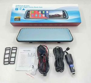 9.66-Inch Full Hd Dash Dual Camera Car DVR Rear View Mirror - thumbnail 2