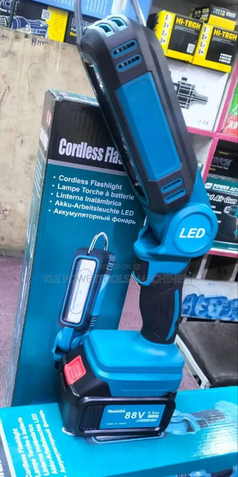 88v Cordless Flashlight/ Cordless Flashlight