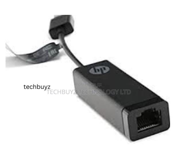 V7w66aa- Hp Usb-C to Rj45 Adapter - Black
