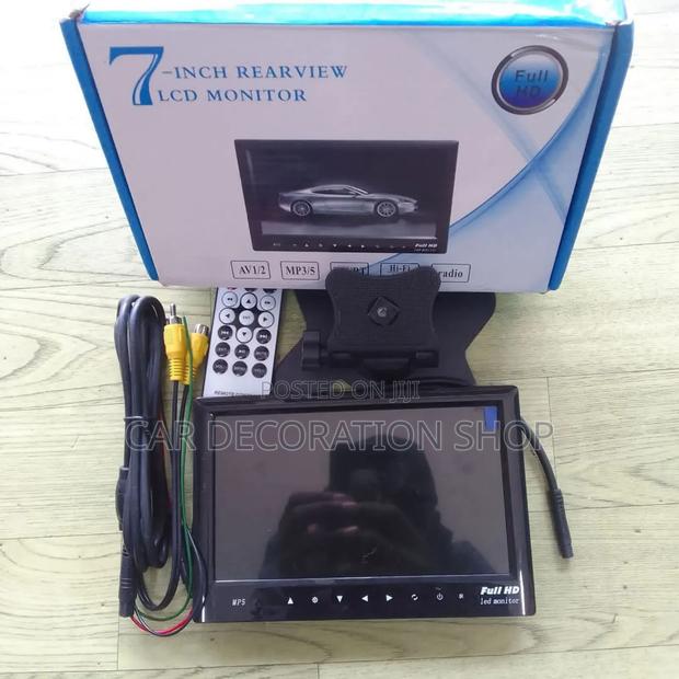 Dashboard 7" Screen - main view