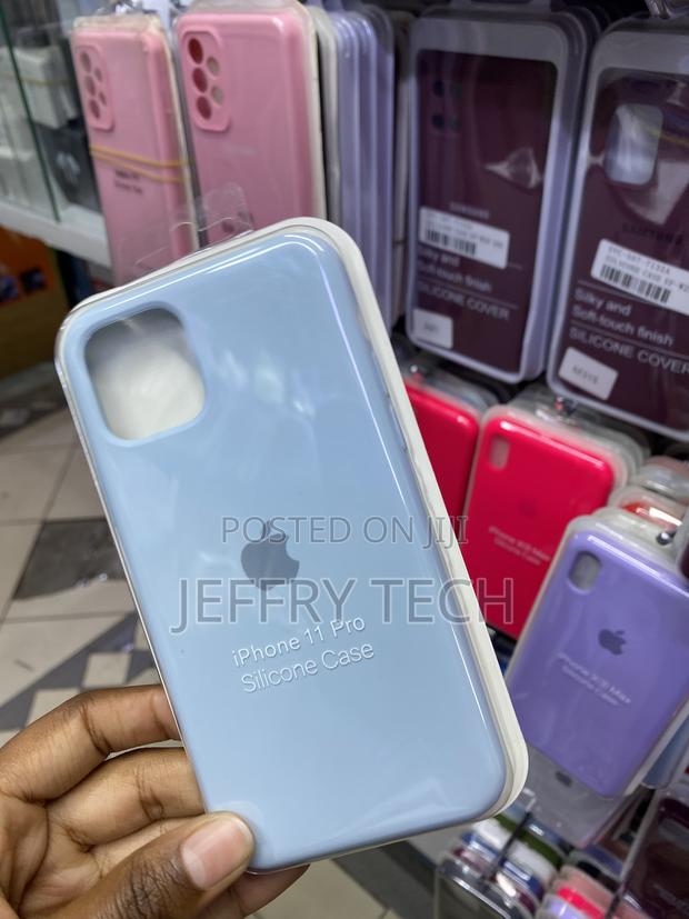 Icesword Compatible iPhone 11 Pro Case Liquid Silicone-Blue - thumbnail 2