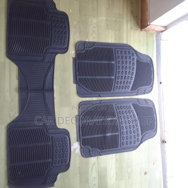 3pc Black Waterproof Carpet Mats