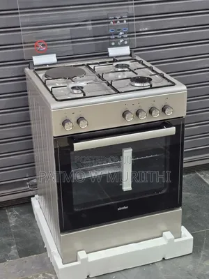 Simfer Cooker, 3+1 60×60 ,Electric Oven Silver