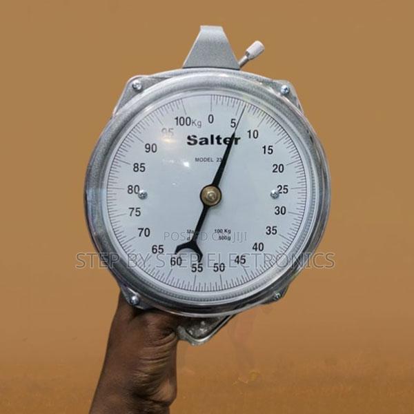 Dual Marked Salter 100kg Mechanical Hanging Scale