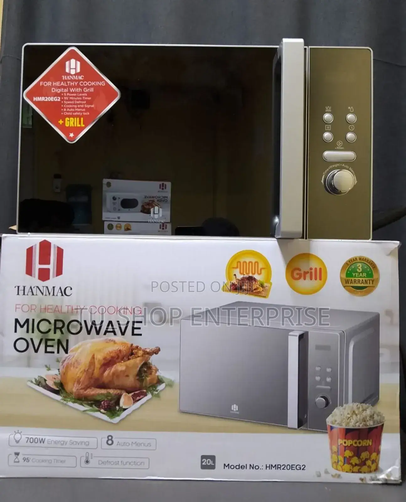 Microwave!!Hanmac Digital Plus Grill (3 Years Warranty)