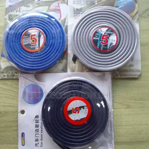 5m Door Rubber Clip on Edge Guard in Colors
