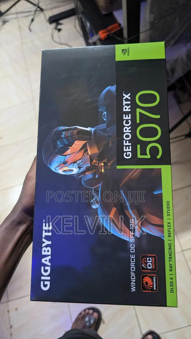 Gigabyte Windforce RTX 5070 12gb Gaming Graphics Card Gpu - main view