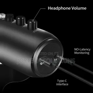 Podcast Wired Microphone With Monitor