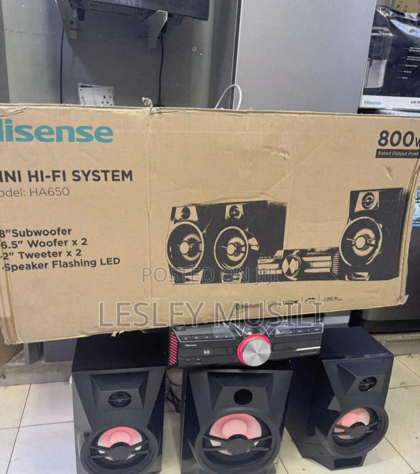 Hisense Mini Hi-Fi System Ha650 800w