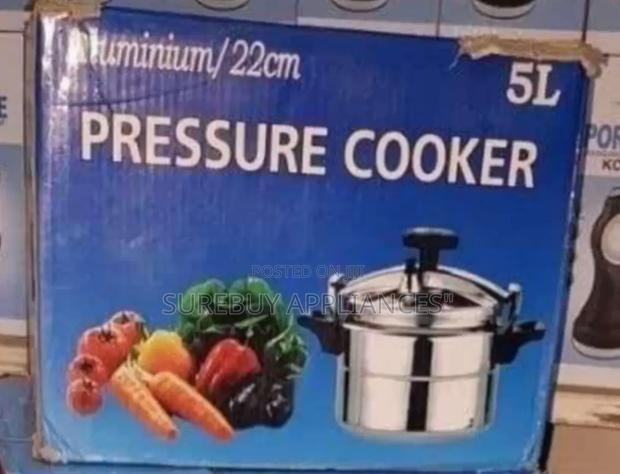 2 Handles Pressure Cooker Non Explosive 5l