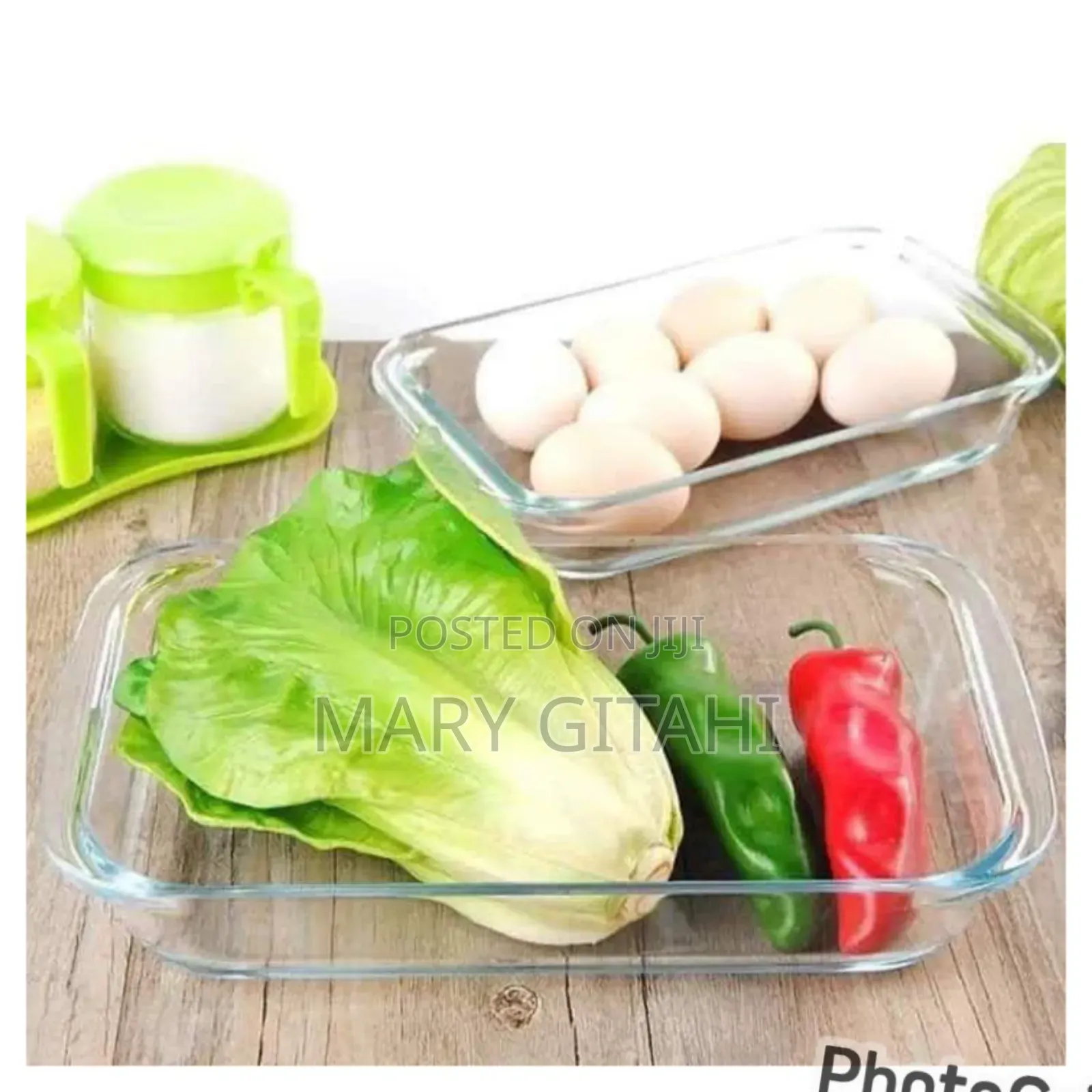 *Set of 2 Rectangular Baking Pans 