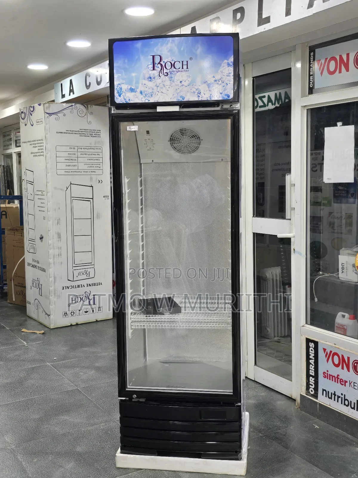 Roch Showcase Chiller Upright Chiller ,Display Fridge