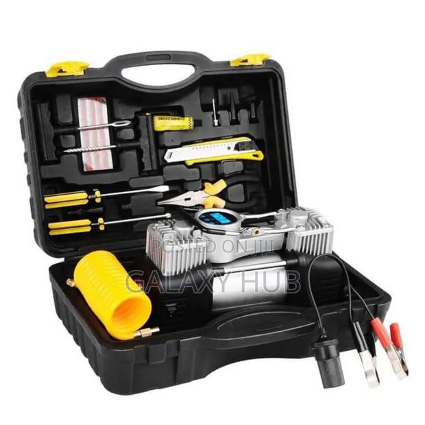 Air Compressor With Toolkit