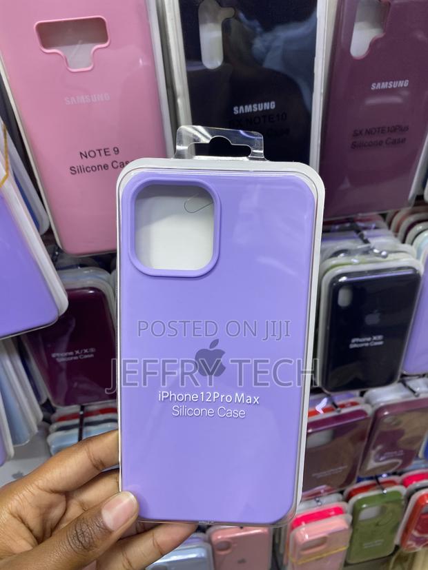 Andate Silicone Case for iPhone 12 Pro Max Liquid Silicone - main view