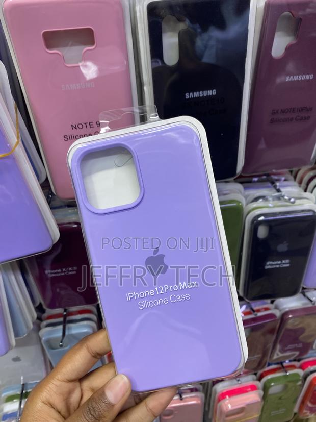 Andate Silicone Case for iPhone 12 Pro Max Liquid Silicone - thumbnail 2