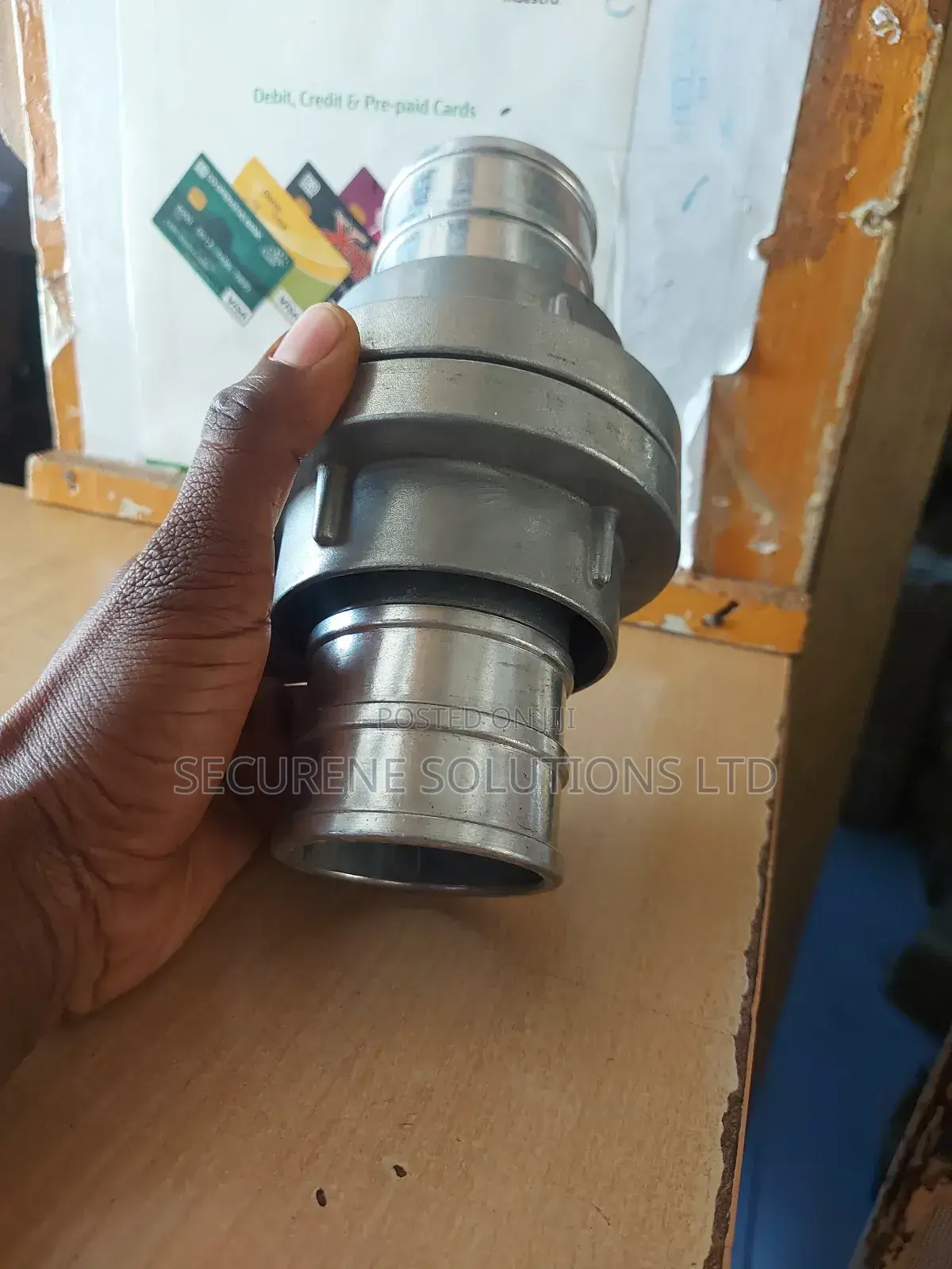 Fire Hose Couplings, Comprising A Male And Female Component