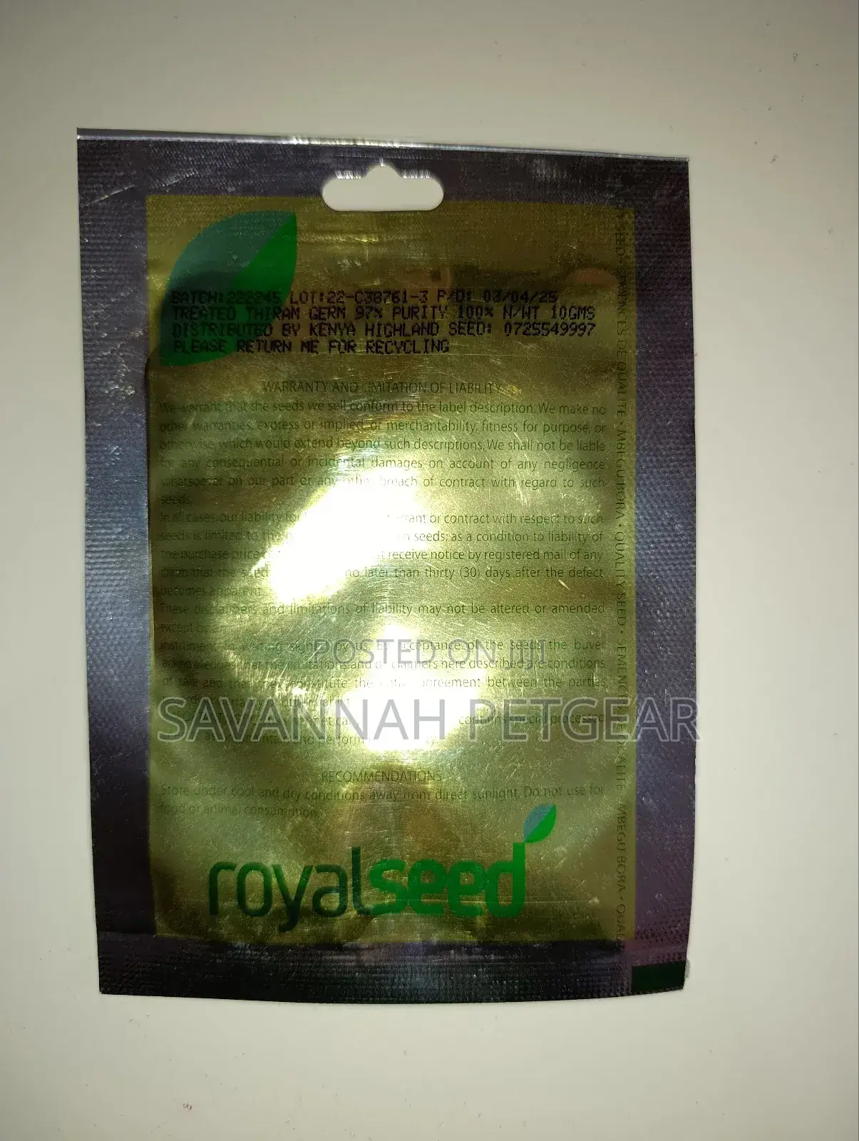 Royal Long Purple Eggplant Seeds - 10gm