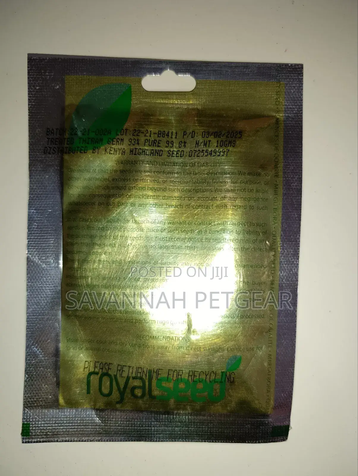 Royalseed Giant Nightshade (Managu) - 10gm