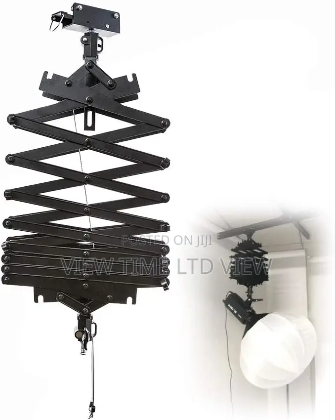 Studio Lighting Stand Pantograph Support Ceiling Rail System